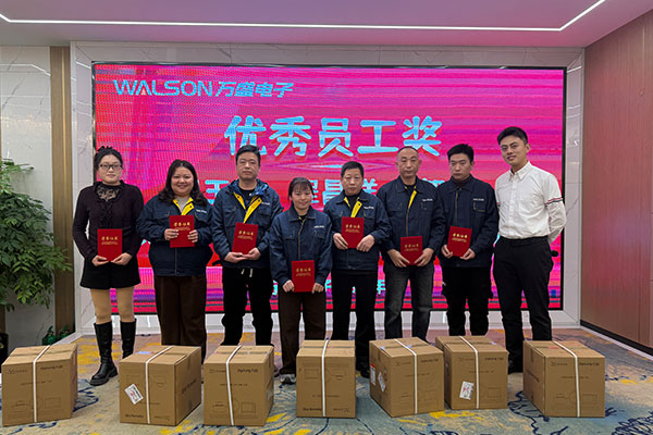 Wuxi Walson Electronics Co., Ltd. houdt met succes zijn jaarlijkse gala van 2025